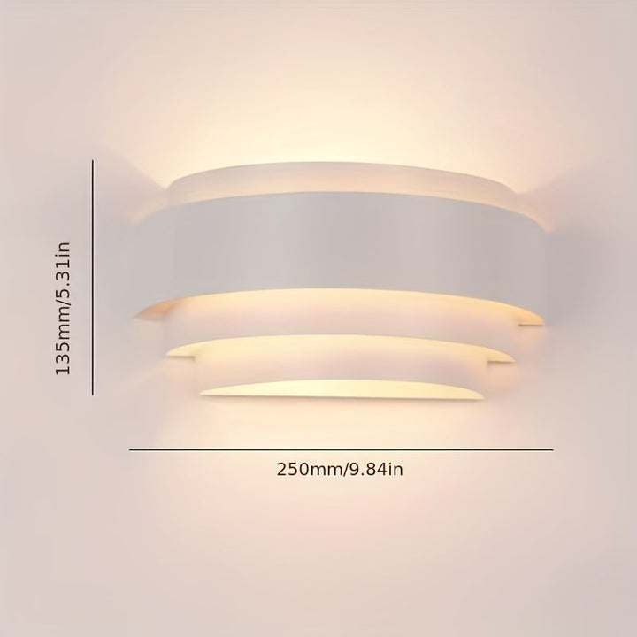 Modern Wall Sconce | Up &amp; Down Metal Wall Light