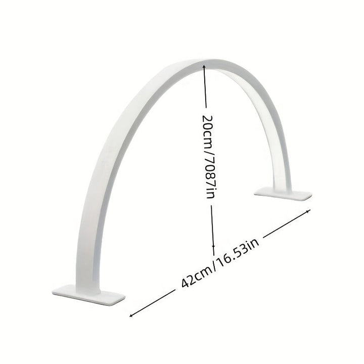 Crescent Moon LED Desk Lamp | Adjustable USB Metal Light