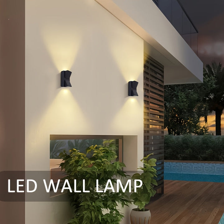Modern LED Outdoor Wall Light | 3W / 6W Waterproof Decorative Lighting