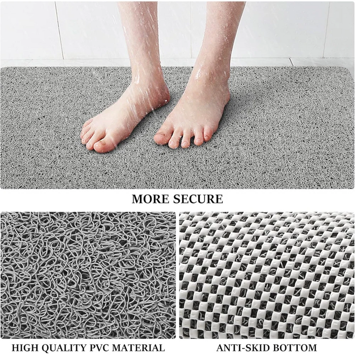 Bath Mat Shower Non Slip Quick Dry Floor Rug