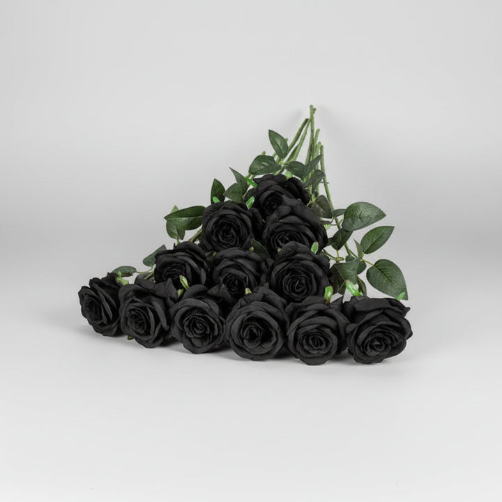 Mothers Day Artificial Flowers Rose Bouquet Red Roses Decor