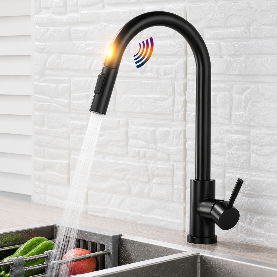 Kitchen Faucet Pull Out Spray Head Single Handle Sink Tap