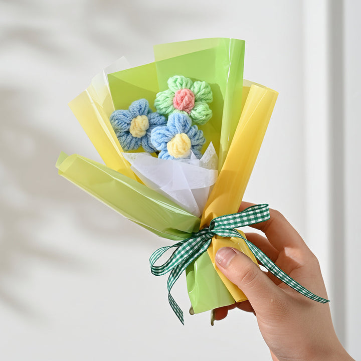 Mothers Day Gift Bouquet Handmade Flower Mini Fabric Bouquet