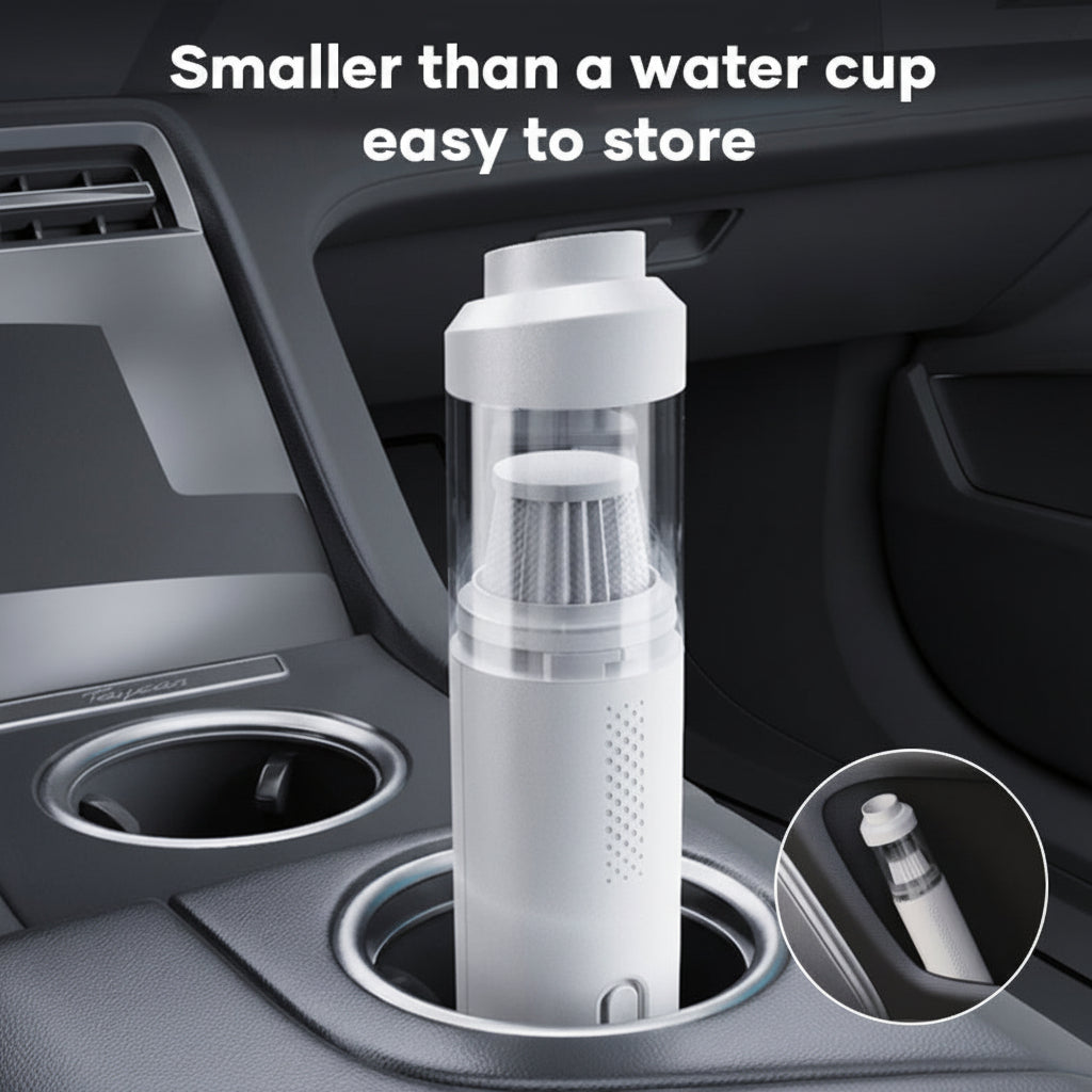 Car Vacuum Handheld Cordless Mini Cleaner Auto Interior