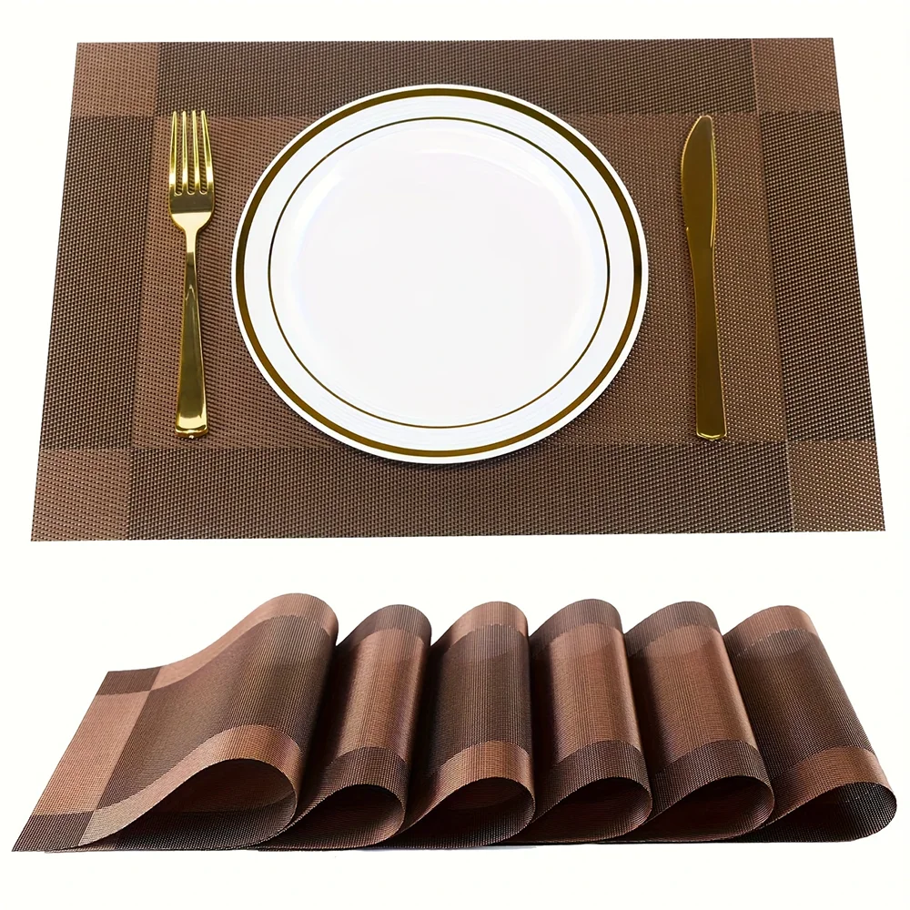 PlaciMat | Heat-Resistant PVC Placemats | Washable &amp; Non-Slip Table Mats