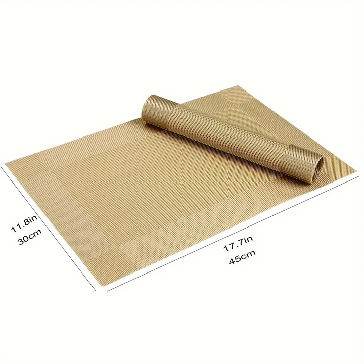 PlaciMat | Heat-Resistant PVC Placemats | Washable &amp; Non-Slip Table Mats