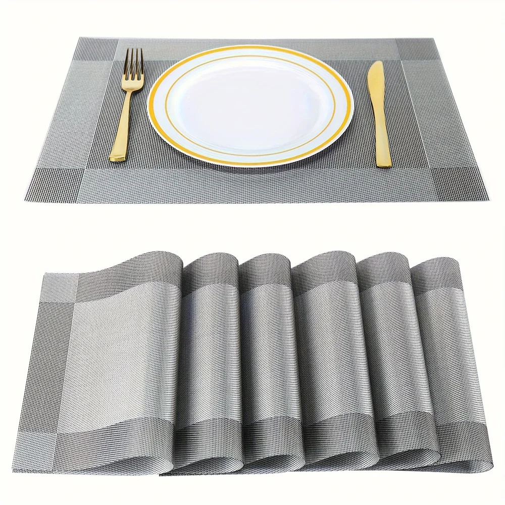 PlaciMat | Heat-Resistant PVC Placemats | Washable &amp; Non-Slip Table Mats