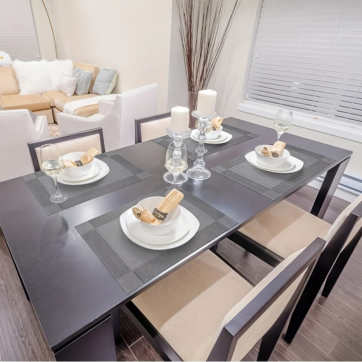 PlaciMat | Heat-Resistant PVC Placemats | Washable &amp; Non-Slip Table Mats
