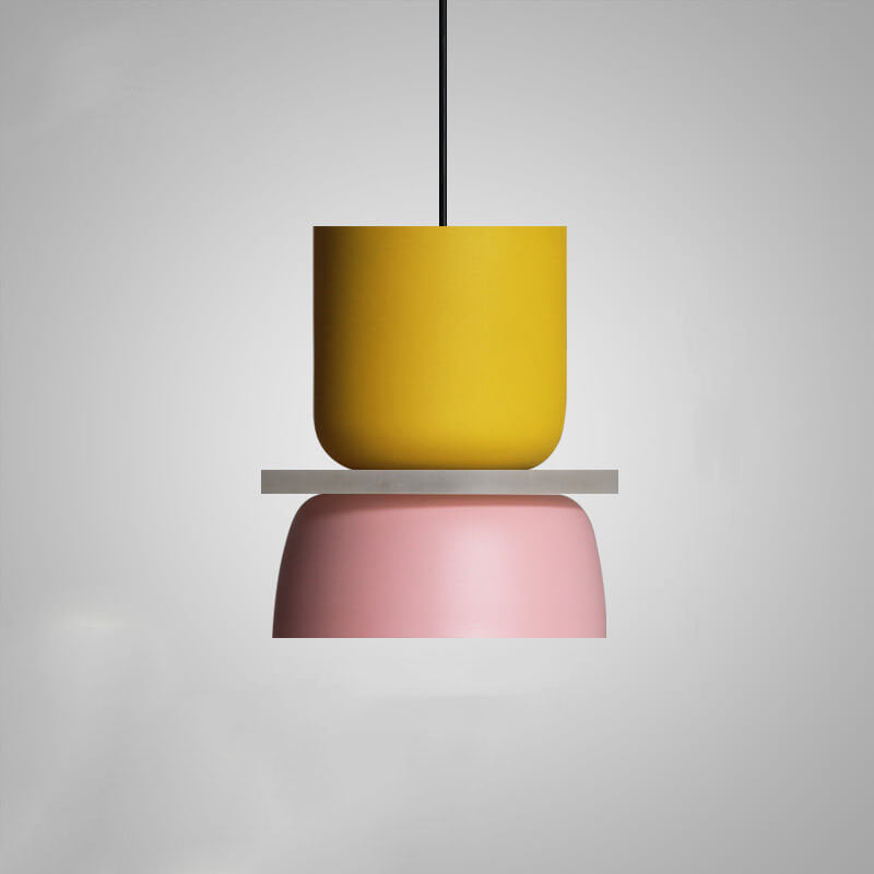 Nordic colourful Macaron Pendant Light | Scandinavian Charm