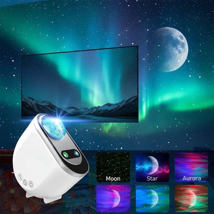 Night Light Aurora Projector LED Galaxy Lamp Remote Control