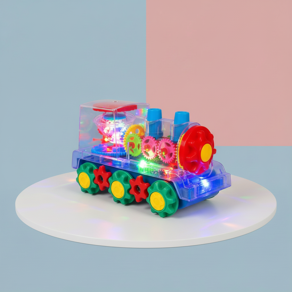 Toy Train Light Up Musical Dancing Electric Kids Toy