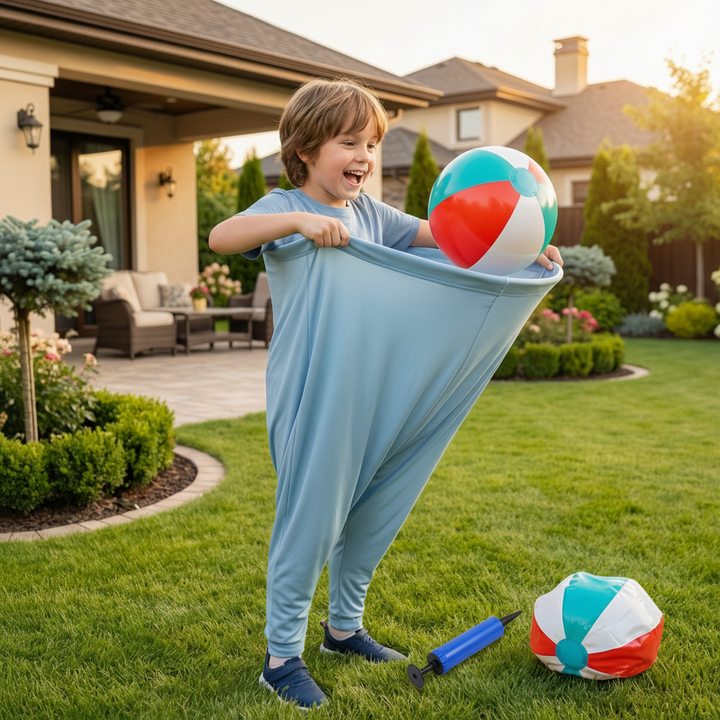 Kids Outdoor Game Ball Catching Trousers Fun Family Activity Set