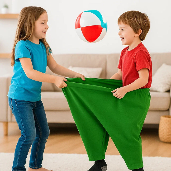 Kids Outdoor Game Ball Catching Trousers Fun Family Activity Set