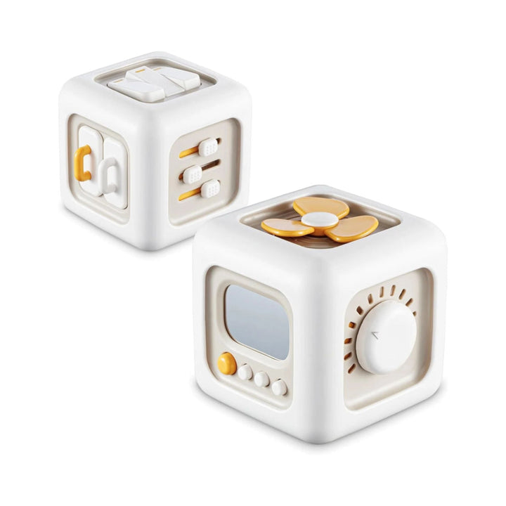 Activity Cube Sensory Toy Toddler Learning Busy Cube Toy
