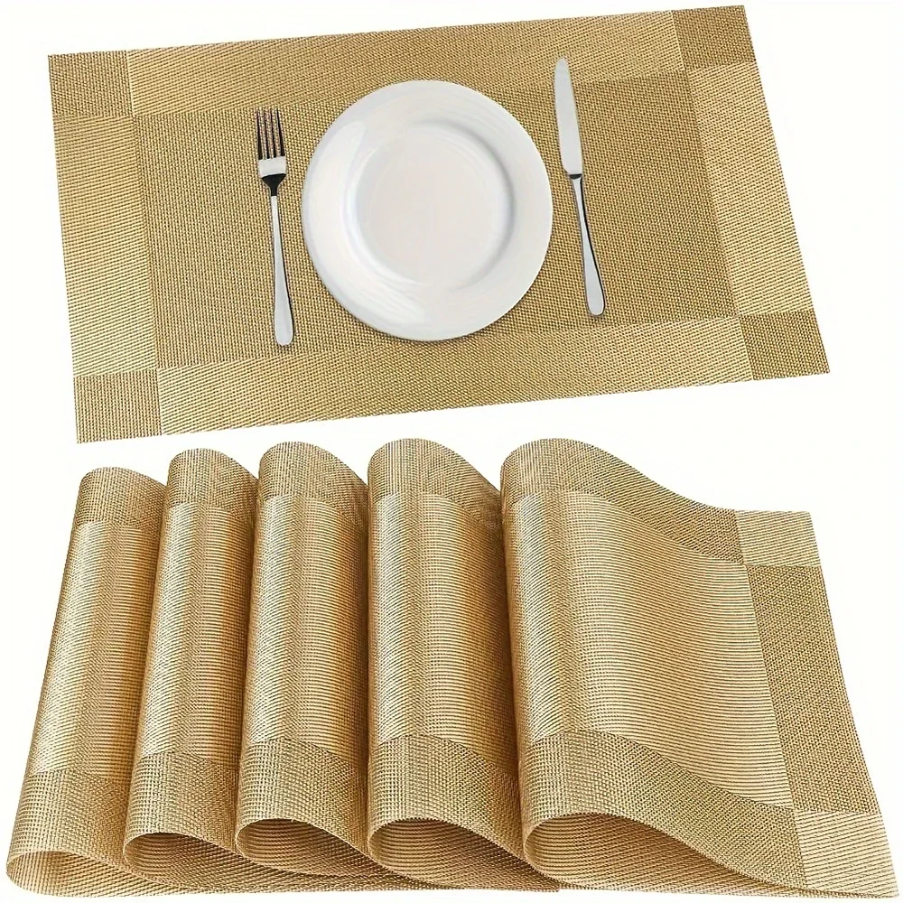PlaciMat | Heat-Resistant PVC Placemats | Washable &amp; Non-Slip Table Mats