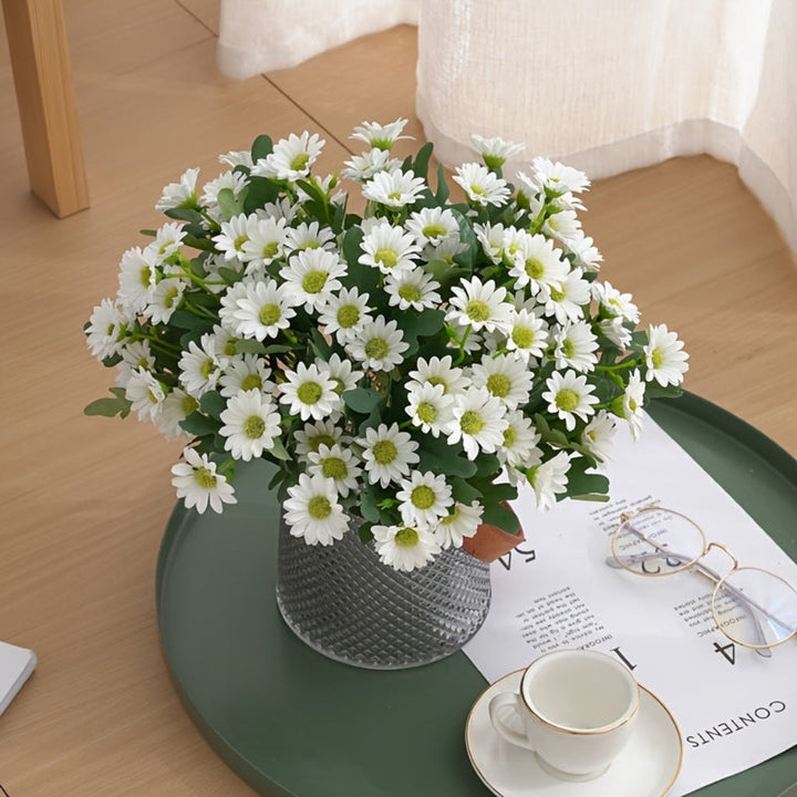 Artificial Daisy Flowers Mothers Day Gift Tabletop Home Decor
