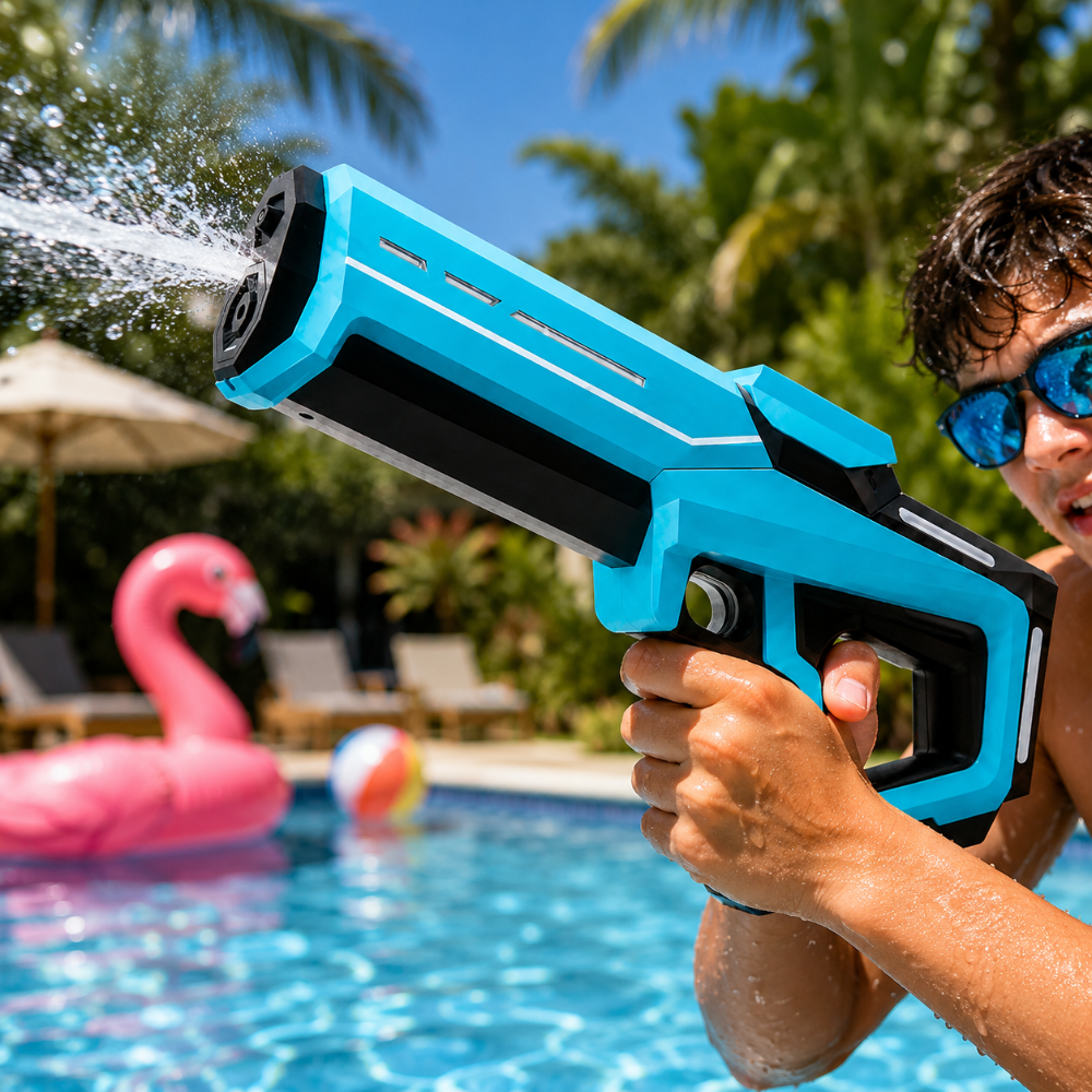 Automatic Water Gun Large Tank Outdoor Splash Ammo