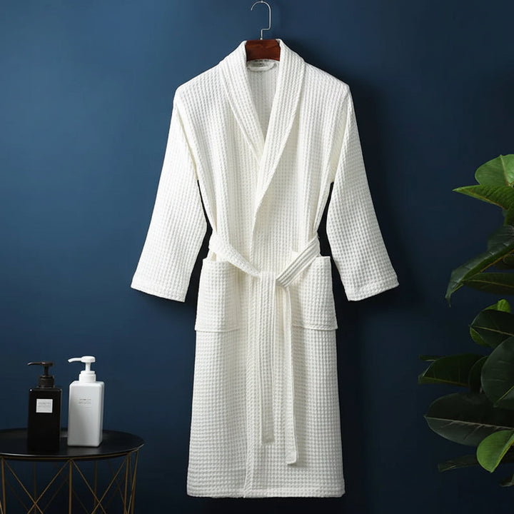 Bathrobe Soft Absorbent Unisex Dressing Gown