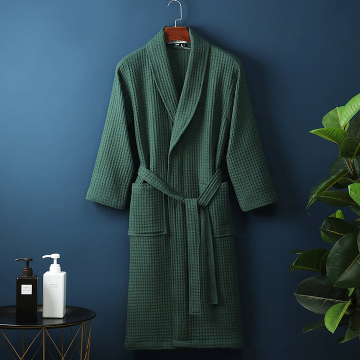 Bathrobe Soft Absorbent Unisex Dressing Gown