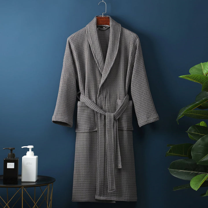 Bathrobe Soft Absorbent Unisex Dressing Gown