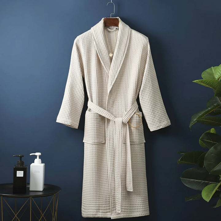 Bathrobe Soft Absorbent Unisex Dressing Gown