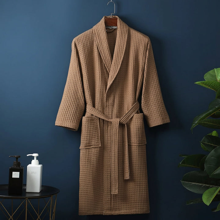 Bathrobe Soft Absorbent Unisex Dressing Gown