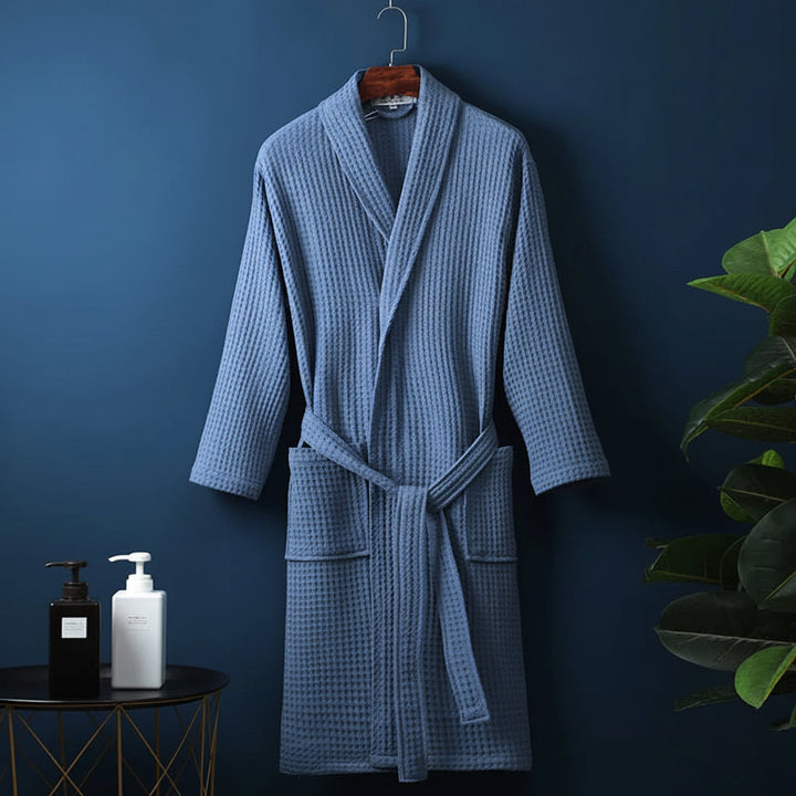 Bathrobe Soft Absorbent Unisex Dressing Gown