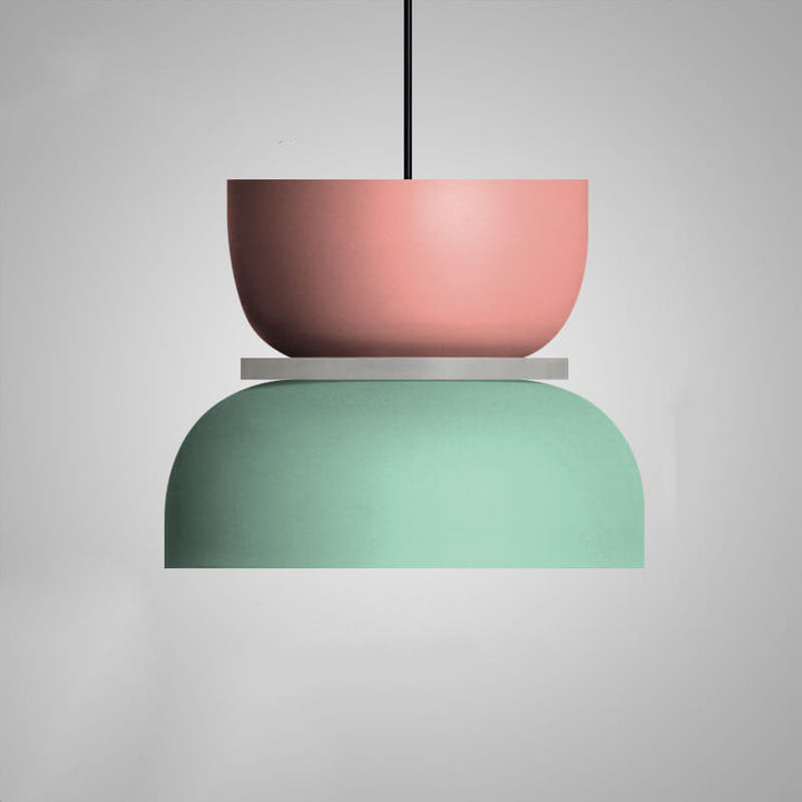 Nordic colourful Macaron Pendant Light | Scandinavian Charm