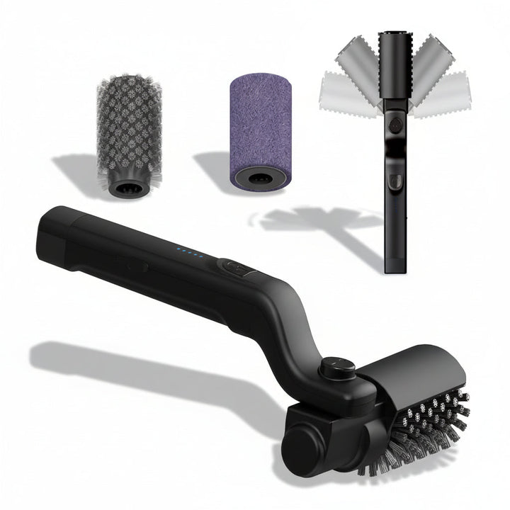 Grill Brush Electric Rechargeable Stainless Steel BBQ Cleaner