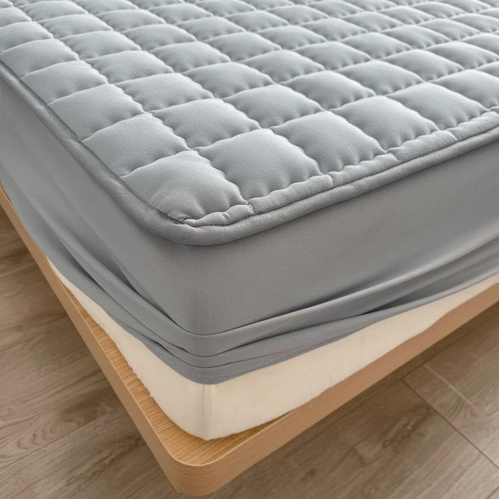 Mattress Protector Waterproof Breathable Soft Fabric Bed Cover