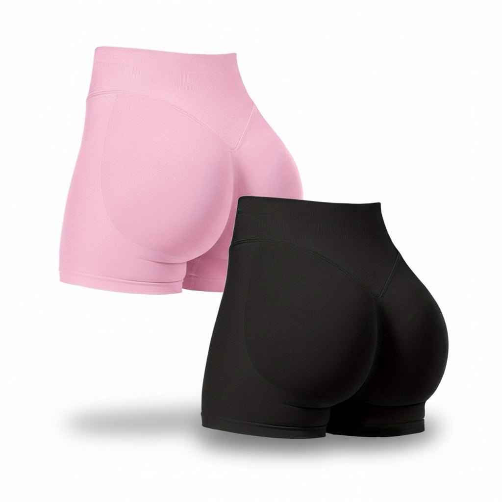 Biker Shorts Seamless Workout Scrunch Butt Lifting Gym Shorts