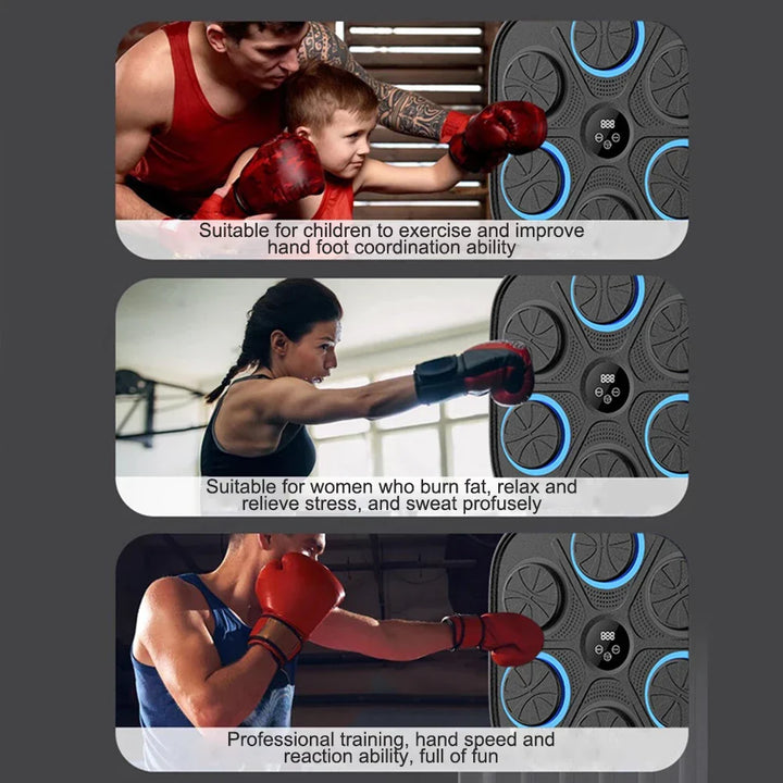 Wall Boxing Trainer Interactive Reaction Speed Training Pad