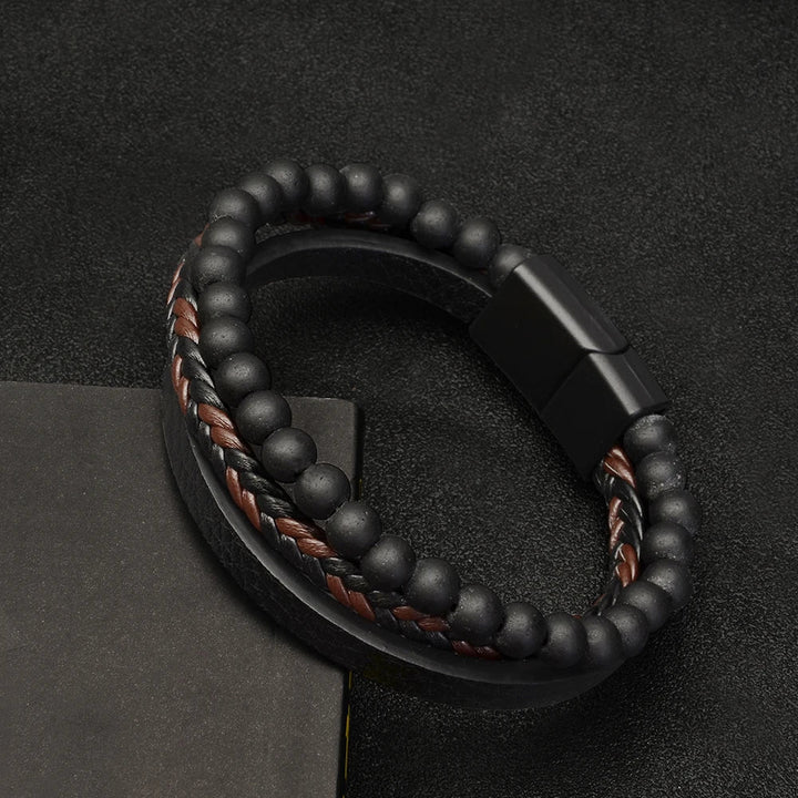 Bracelet Natural Stone Bead Mindfulness Support