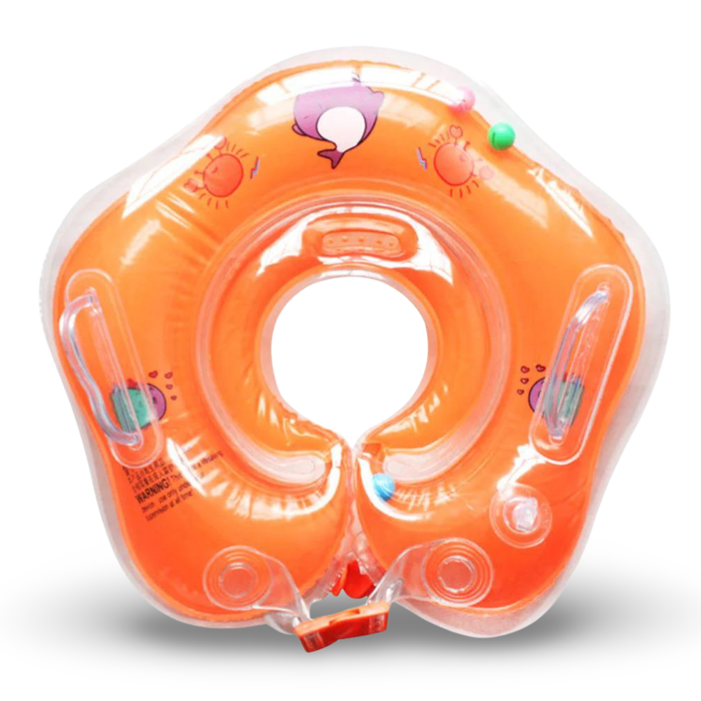 Baby Float Infant Neck Ring Adjustable Baby Bath Support