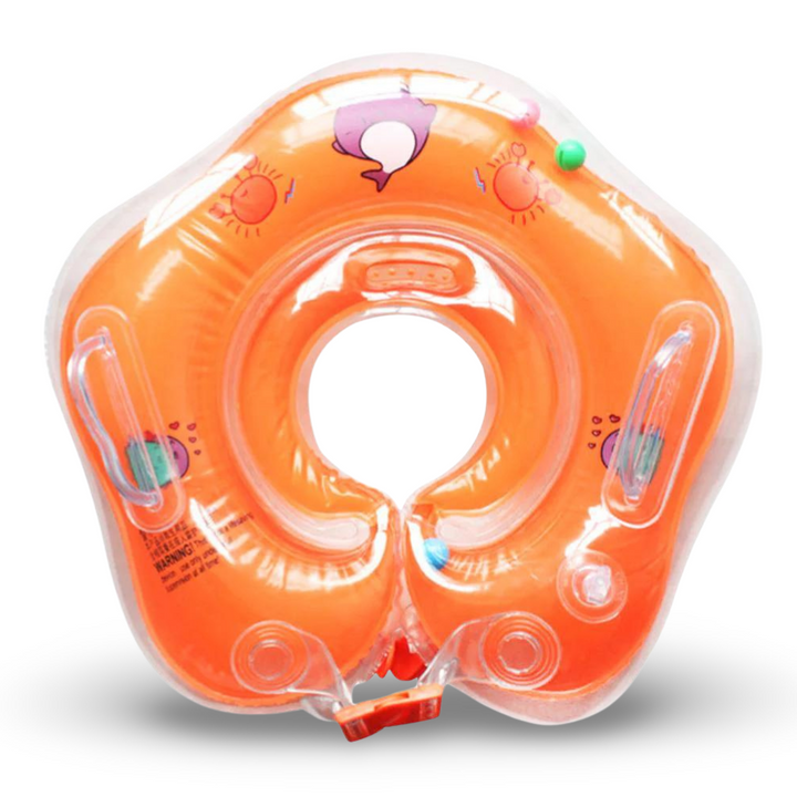 Baby Float Infant Neck Ring Adjustable Baby Bath Support