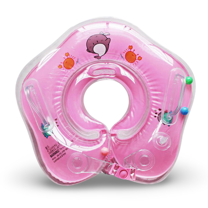 Baby Float Infant Neck Ring Adjustable Baby Bath Support