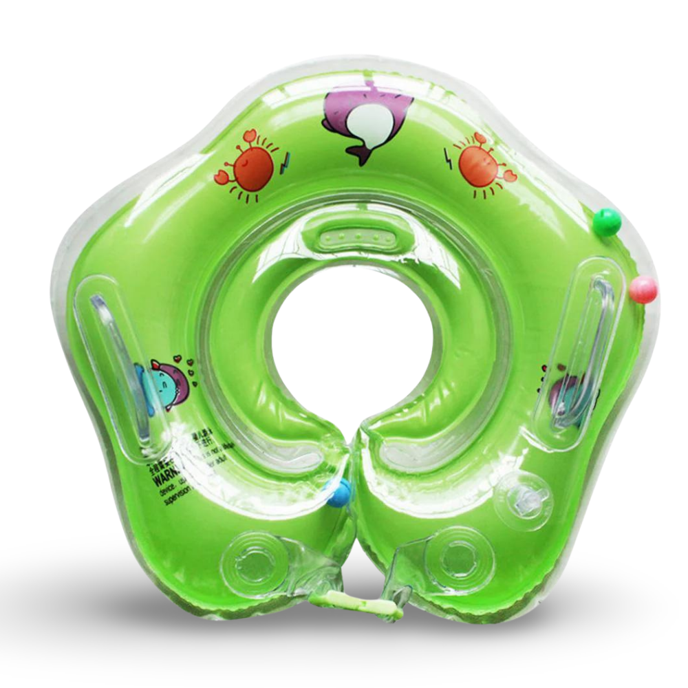 Baby Float Infant Neck Ring Adjustable Baby Bath Support