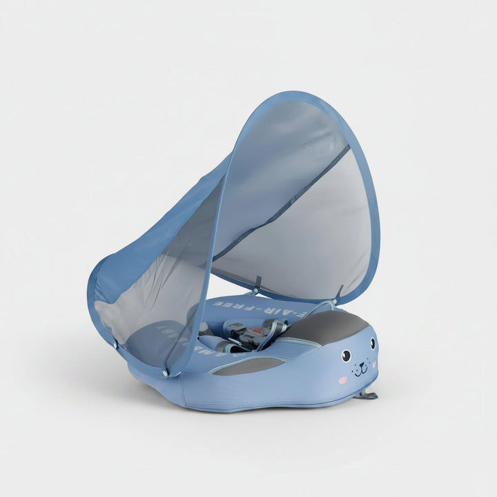 Baby Pool Float Infant Swim Float Canopy Shade