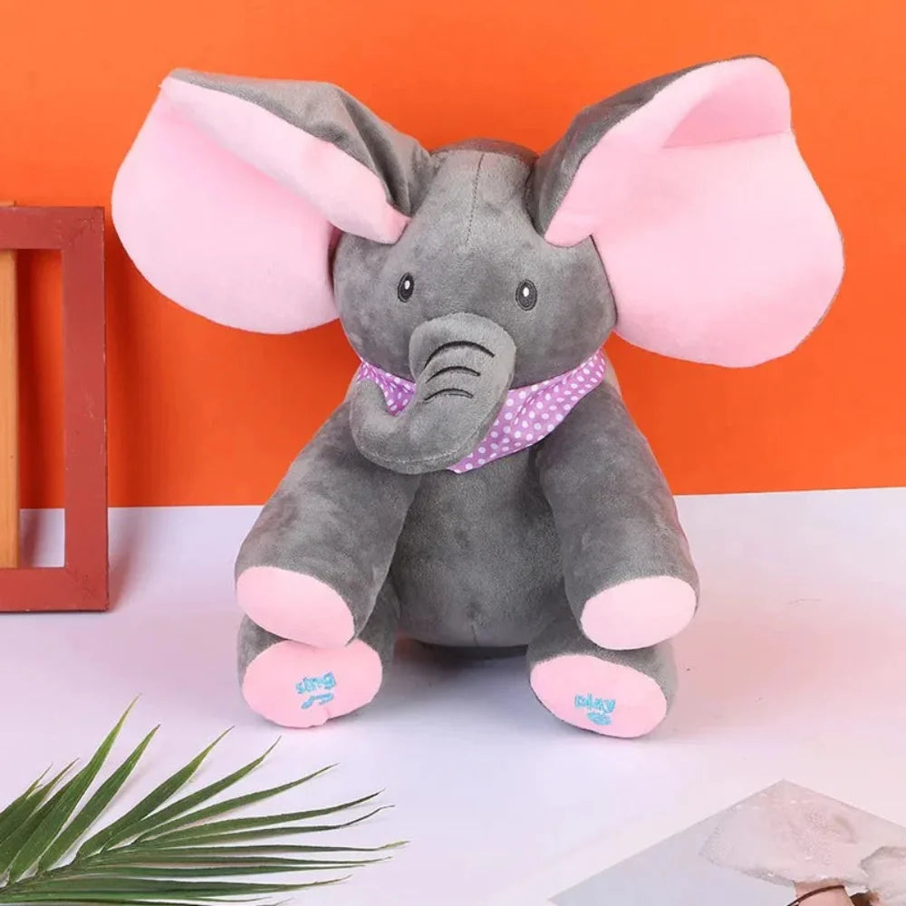 Baby Toy Interactive Elephant Musical Tummy Time Friend