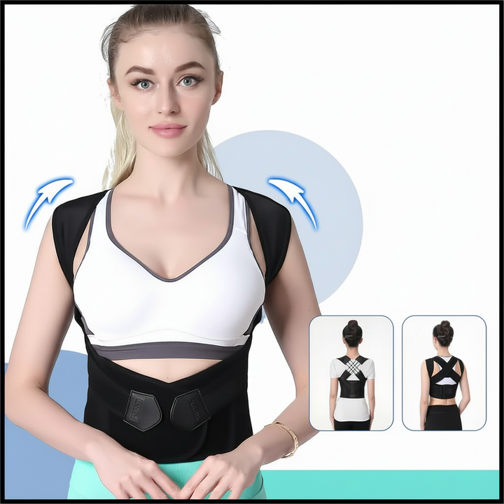 Posture Corrector Back Brace Adjustable Upper Back Support