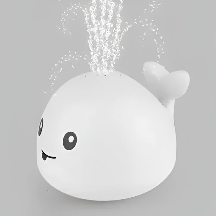 Bath Toy Automatic Water Sprinkler Whale Light Spinner