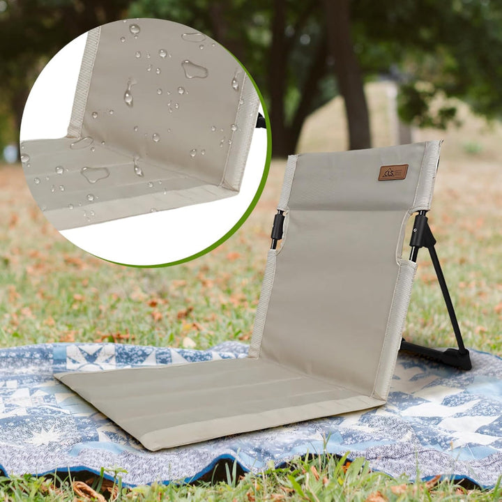 Beach Chair Camping Foldable Reclining Lounge