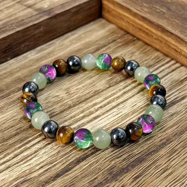 Beaded Bracelet Mothers Day Gift Natural Stone Birthstone