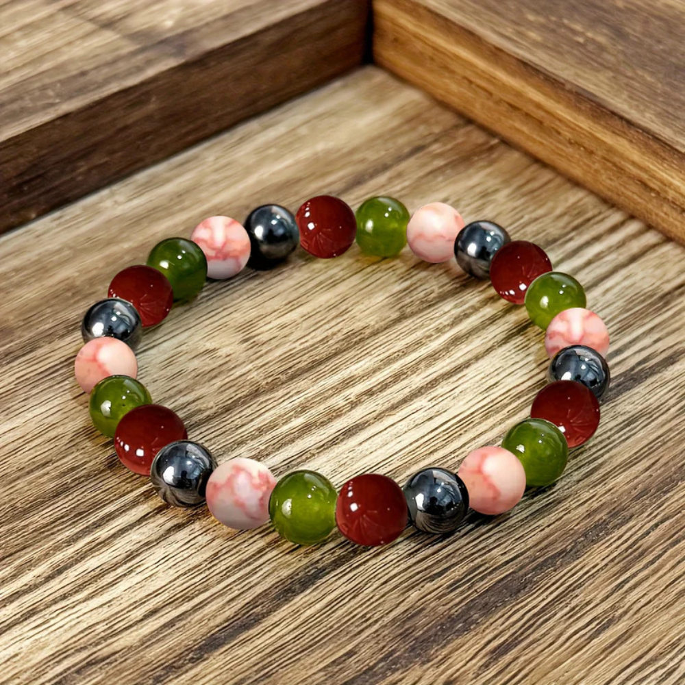 Beaded Bracelet Mothers Day Gift Natural Stone Birthstone