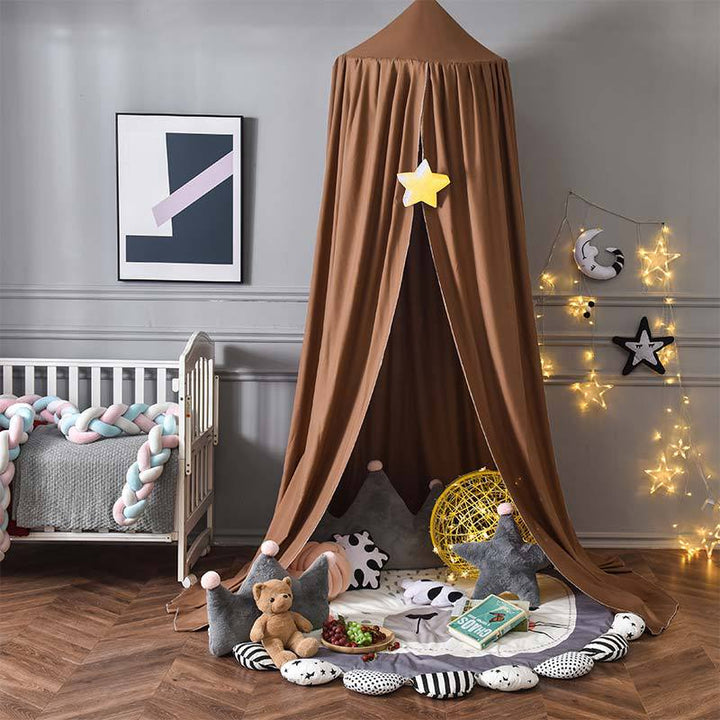 Nursery Kids Bed Canopy Hanging Room Net Decor