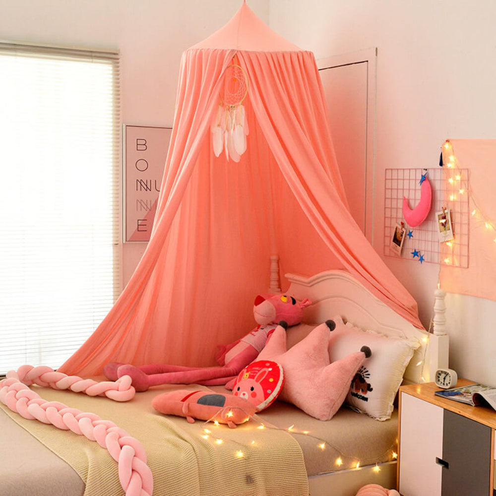 Nursery Kids Bed Canopy Hanging Room Net Decor
