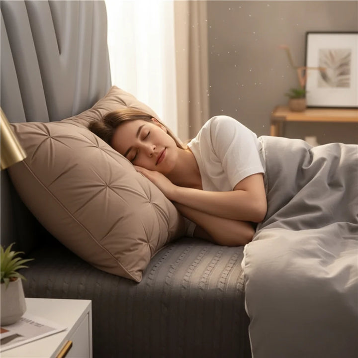 Bed Pillow Down Alternative Sleep Neck Support