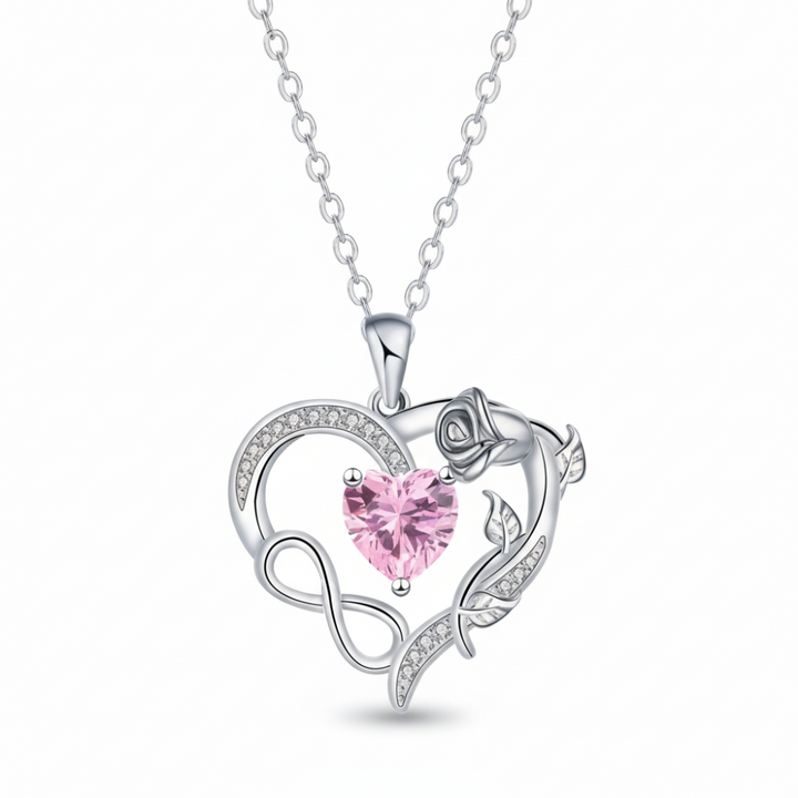Gift Box Teddy Bear Preserved Rose Jewellery Display