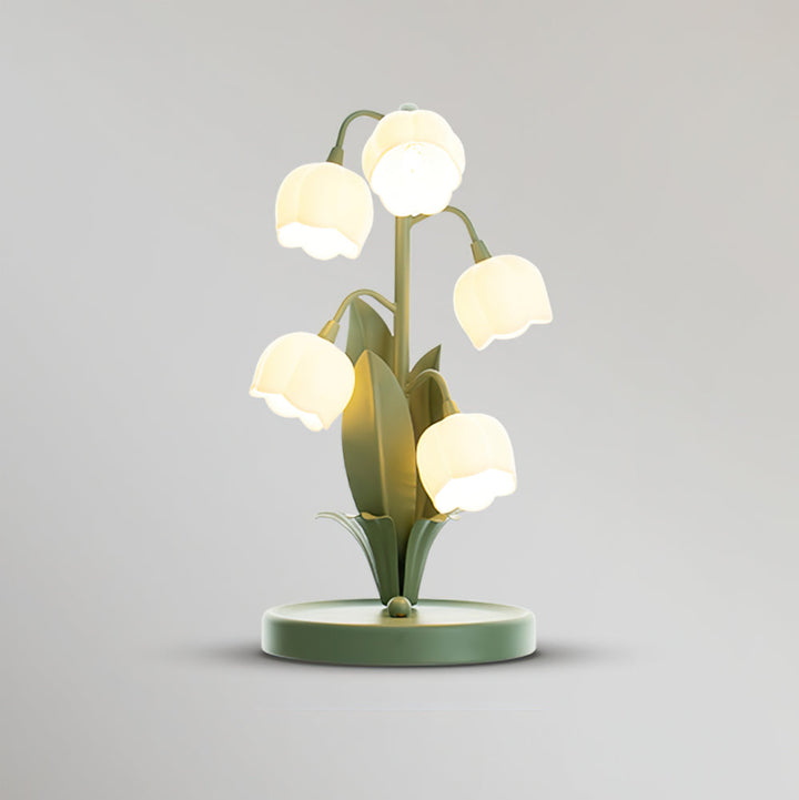 Bell Orchid Table Lamp | Elegant Floral Indoor Light