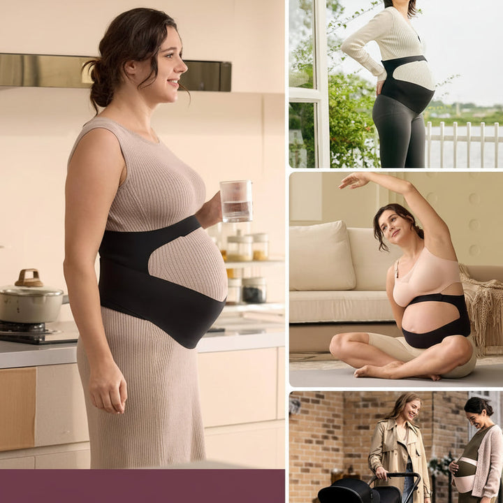 Maternity Belly Band Pregnancy Support Belt Breathable Back